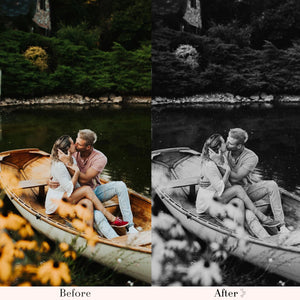 15 Black and White Mobile Lightroom Presets, Monochrome Instagram Filters, Timeless Wedding Presets, Lifestyle Presets, Portrait Presets 